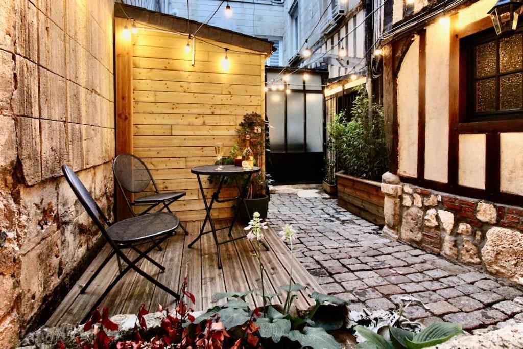 Le Spa Gustave - Sauna, Jacuzzi & Terrasse A Ruan Exterior foto