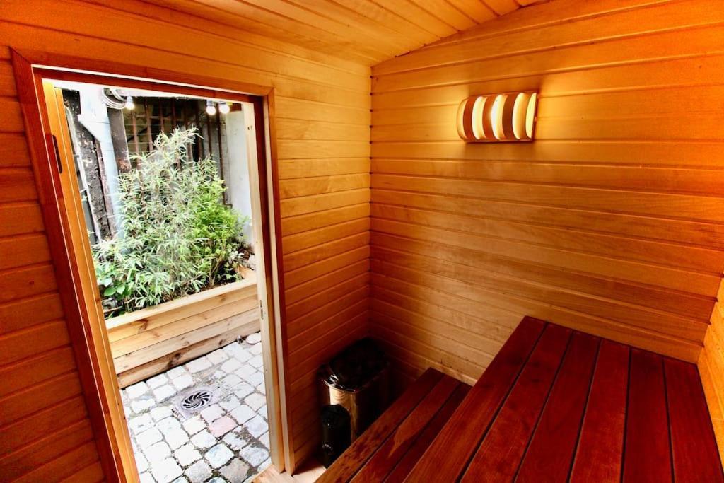 Le Spa Gustave - Sauna, Jacuzzi & Terrasse A Ruan Exterior foto