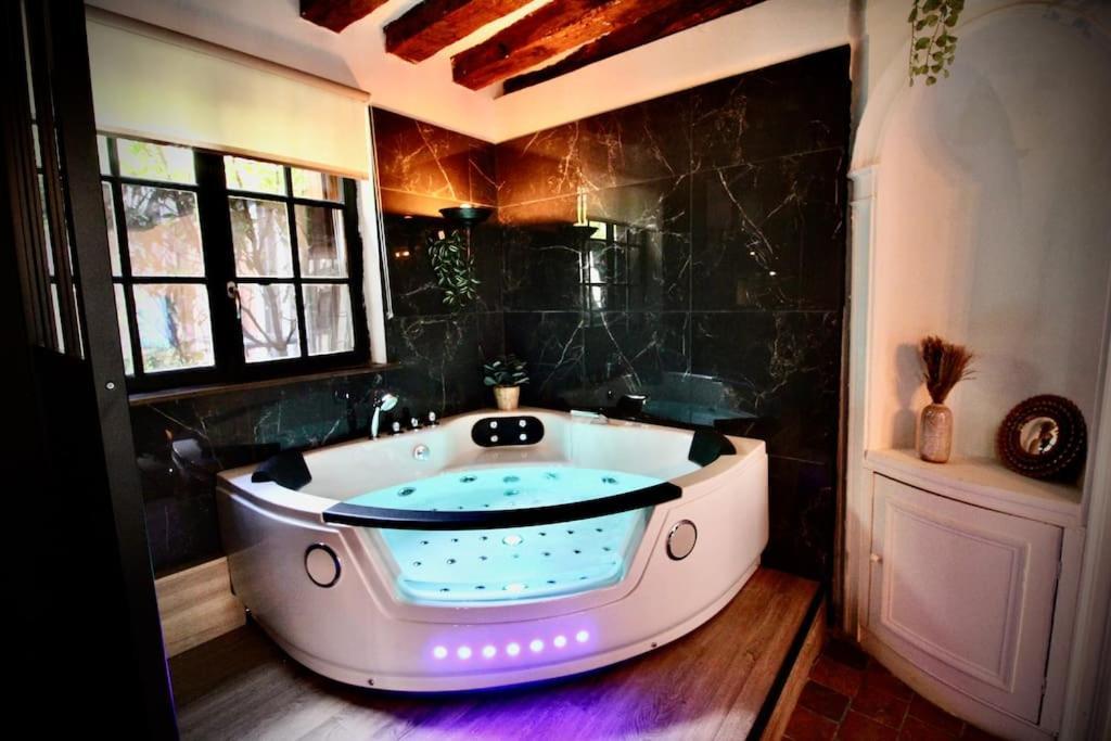 Le Spa Gustave - Sauna, Jacuzzi & Terrasse A Ruan Exterior foto