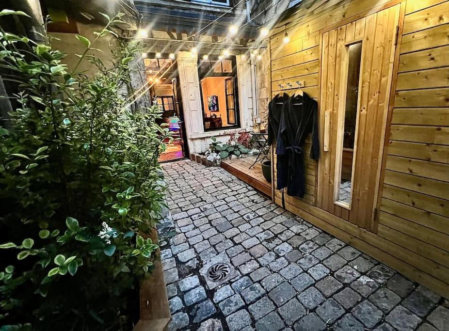 Le Spa Gustave - Sauna, Jacuzzi & Terrasse A Ruan Exterior foto