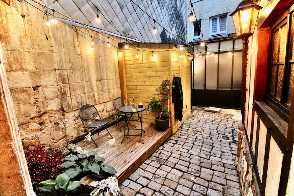 Le Spa Gustave - Sauna, Jacuzzi & Terrasse A Ruan Exterior foto