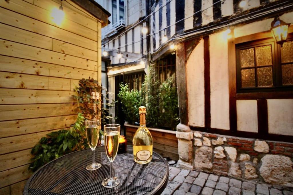 Le Spa Gustave - Sauna, Jacuzzi & Terrasse A Ruan Exterior foto