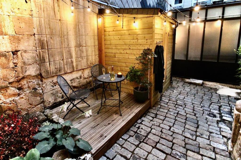 Le Spa Gustave - Sauna, Jacuzzi & Terrasse A Ruan Exterior foto
